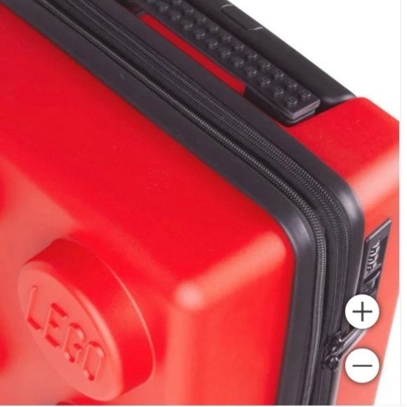 LEGO LUGGAGE - Red NEW - Picture 6 of 11
